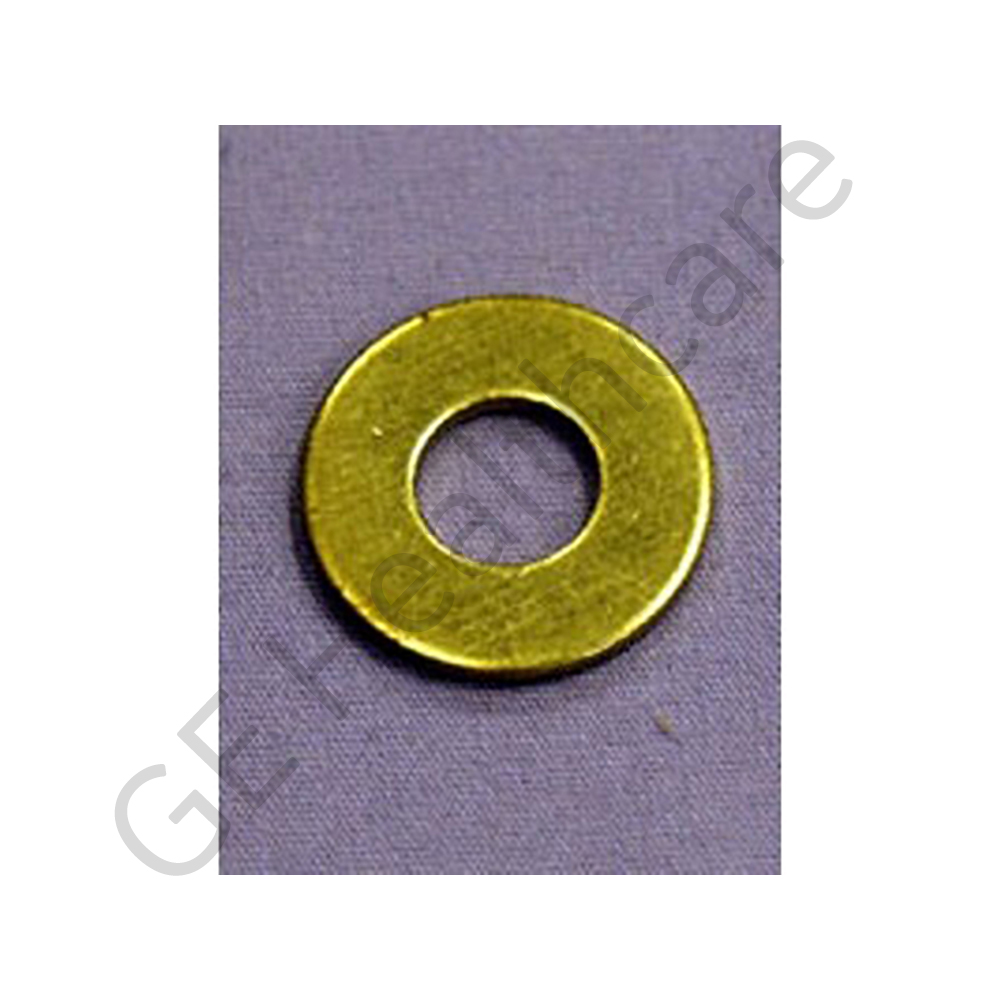 Washer Flat Plain ID 0.336 OD 0.75 Thickness 0.064 Brass