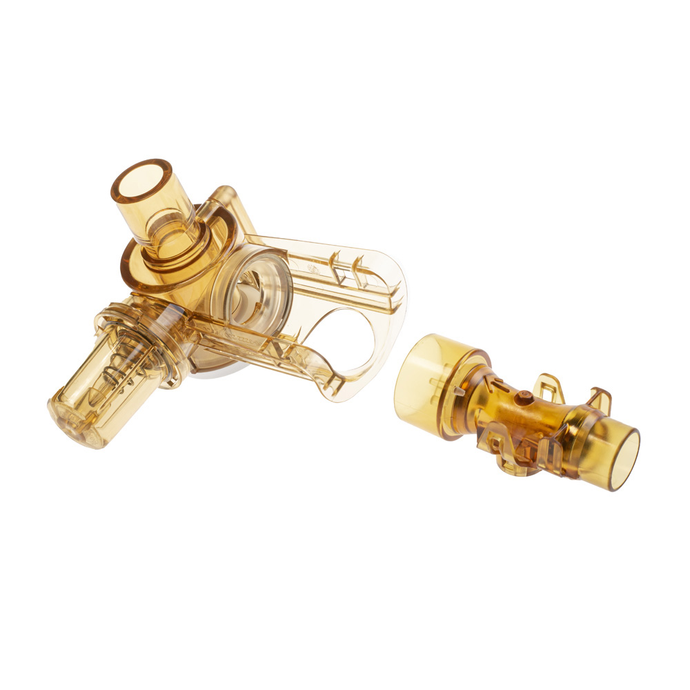 Exhalation Valve Assembly with Respiratory Flow Sensor, Reusable, (QTY 1)