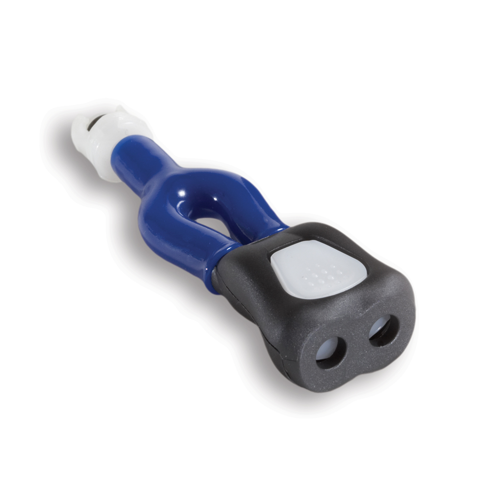 Y-adapter: 1T male submin to 2T DINACLICK female recept (Nihon Kohden), 10/box Y-adapter: 1T male submin to 2T DINACLICK female recept (Nihon Kohden), 10/box