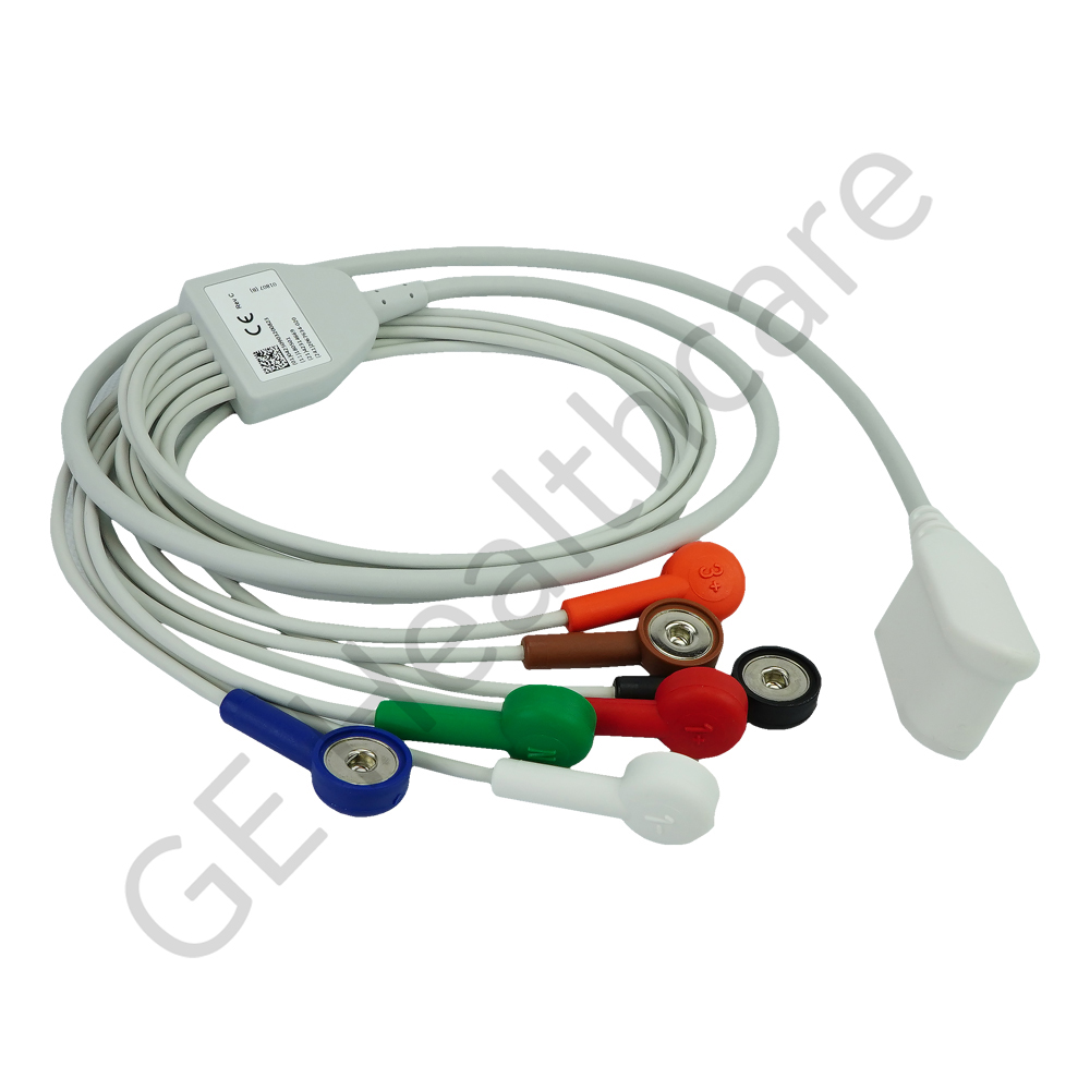 Holter Leadwire Set Seven Leadwire Three Channel 105cm AHA Holter Leadwire Set Seven Leadwire Three Channel 105cm AHA