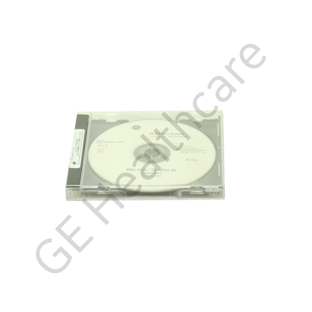 DVD Mac Lab-Cath Lab Application Install v6.9.6 DVD Mac Lab-Cath Lab Application Install v6.9.6