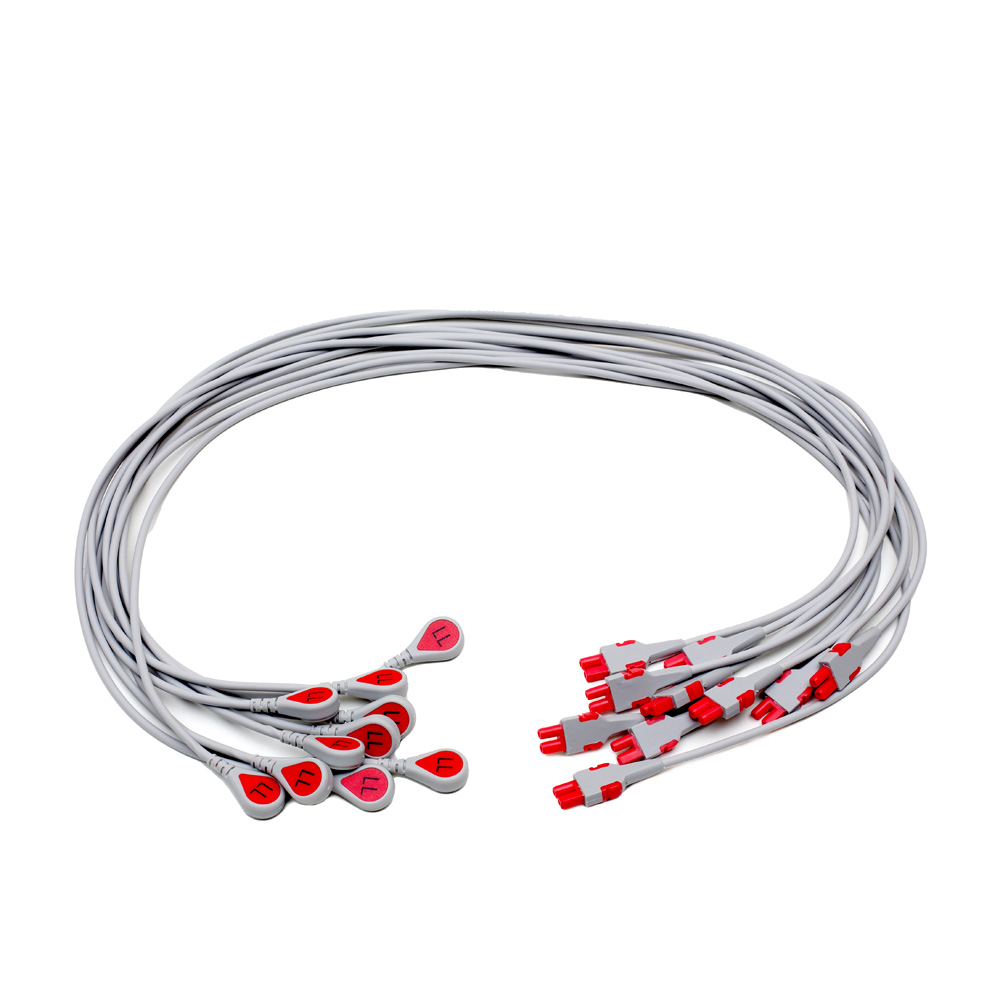 Replacement ECG Leadwire, snap, LL, AHA, 74 cm/ 29 in, 1/pack Replacement ECG Leadwire, snap, LL, AHA, 74 cm/ 29 in, 1/pack