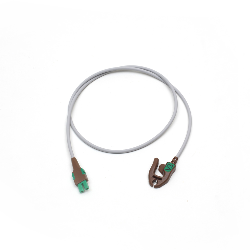 Replacement ECG Leadwire, grabber, GRN V, AHA, 74 cm/ 29 in, 1/pack Replacement ECG Leadwire, grabber, GRN V, AHA, 74 cm/ 29 in, 1/pack