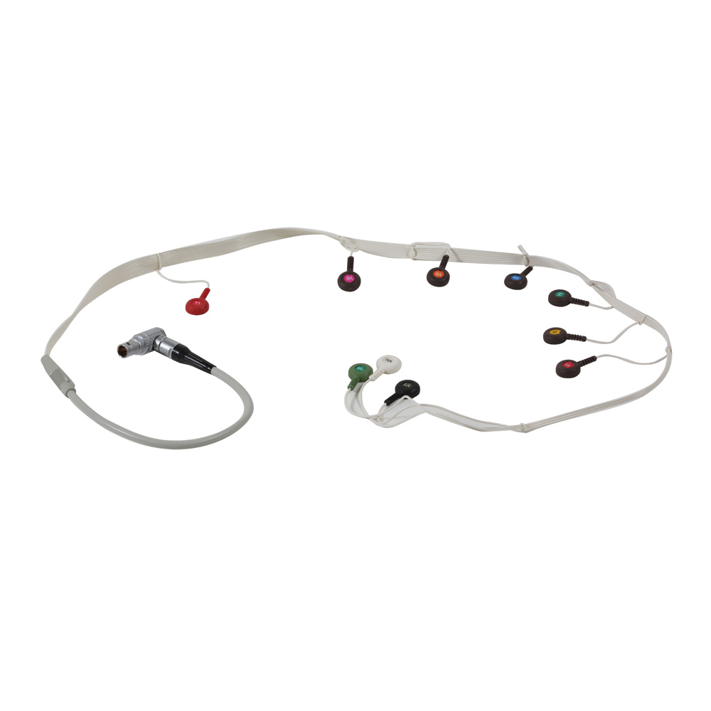 SEER 12-Channel Holter ECG Cable, Flat, AHA, 41.3 in/105 cm SEER 12-Channel Holter ECG Cable, Flat, AHA, 41.3 in/105 cm