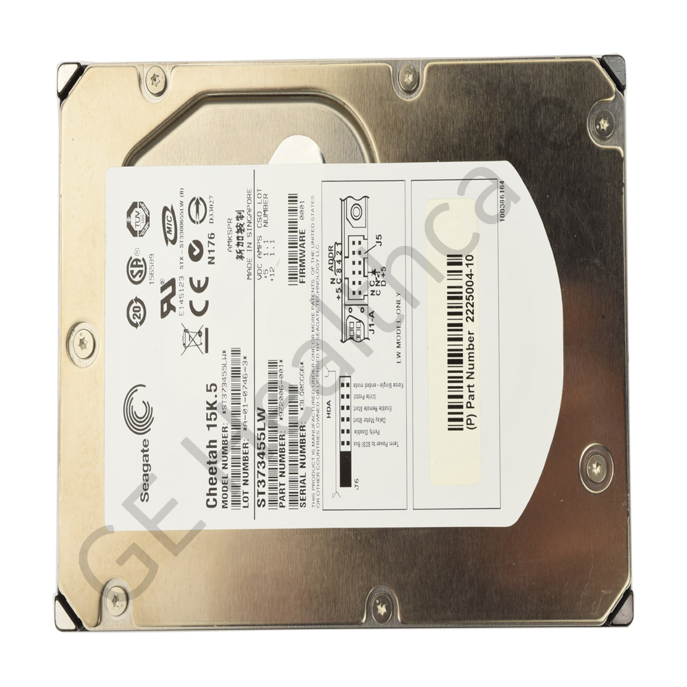 73 GB destroked to 18GB 15000 RPM Scan Data Drive