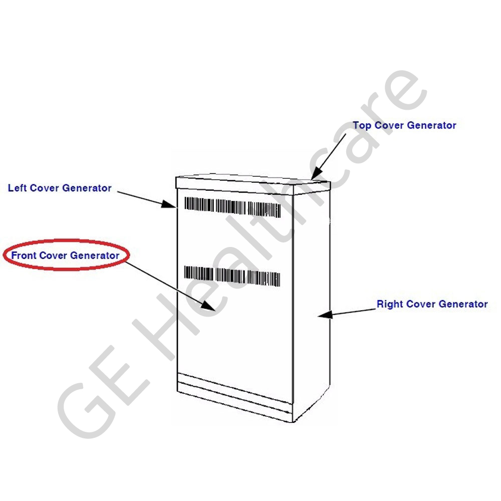 Generator Front Cover 2235114-2 Generator Front Cover 2235114-2