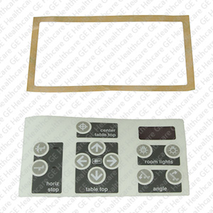 Table Side Control Mylar Cover