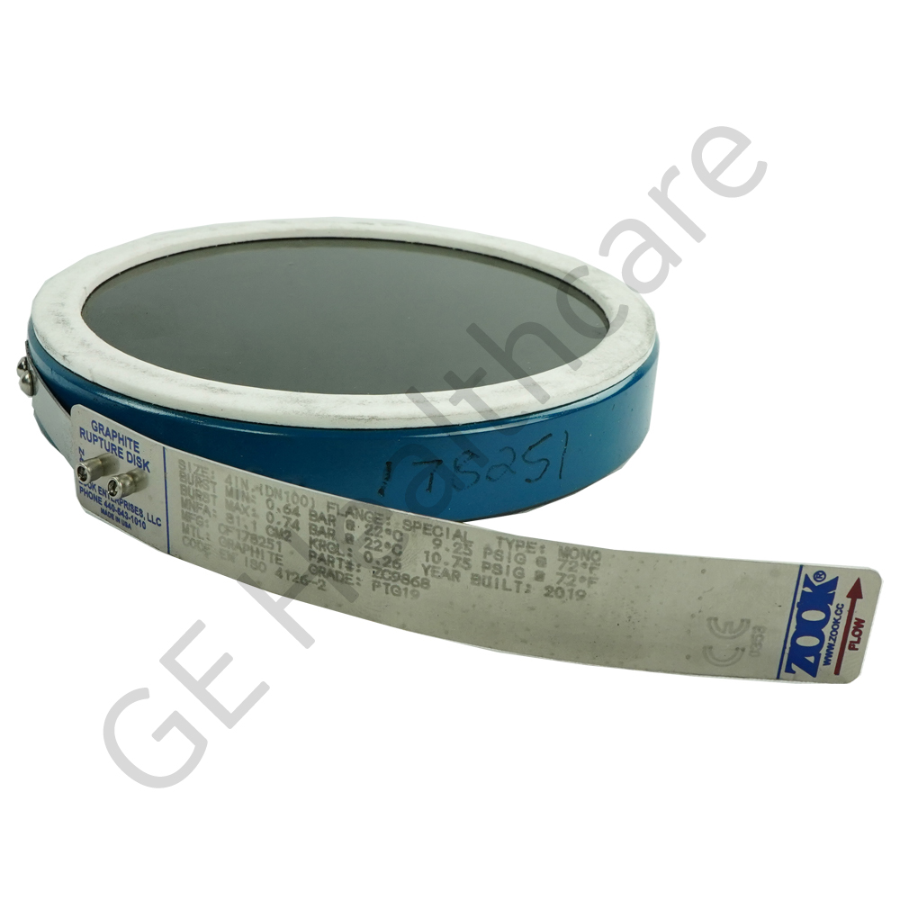 Disk Assembly Graphite Burst Disk Assembly Graphite Burst
