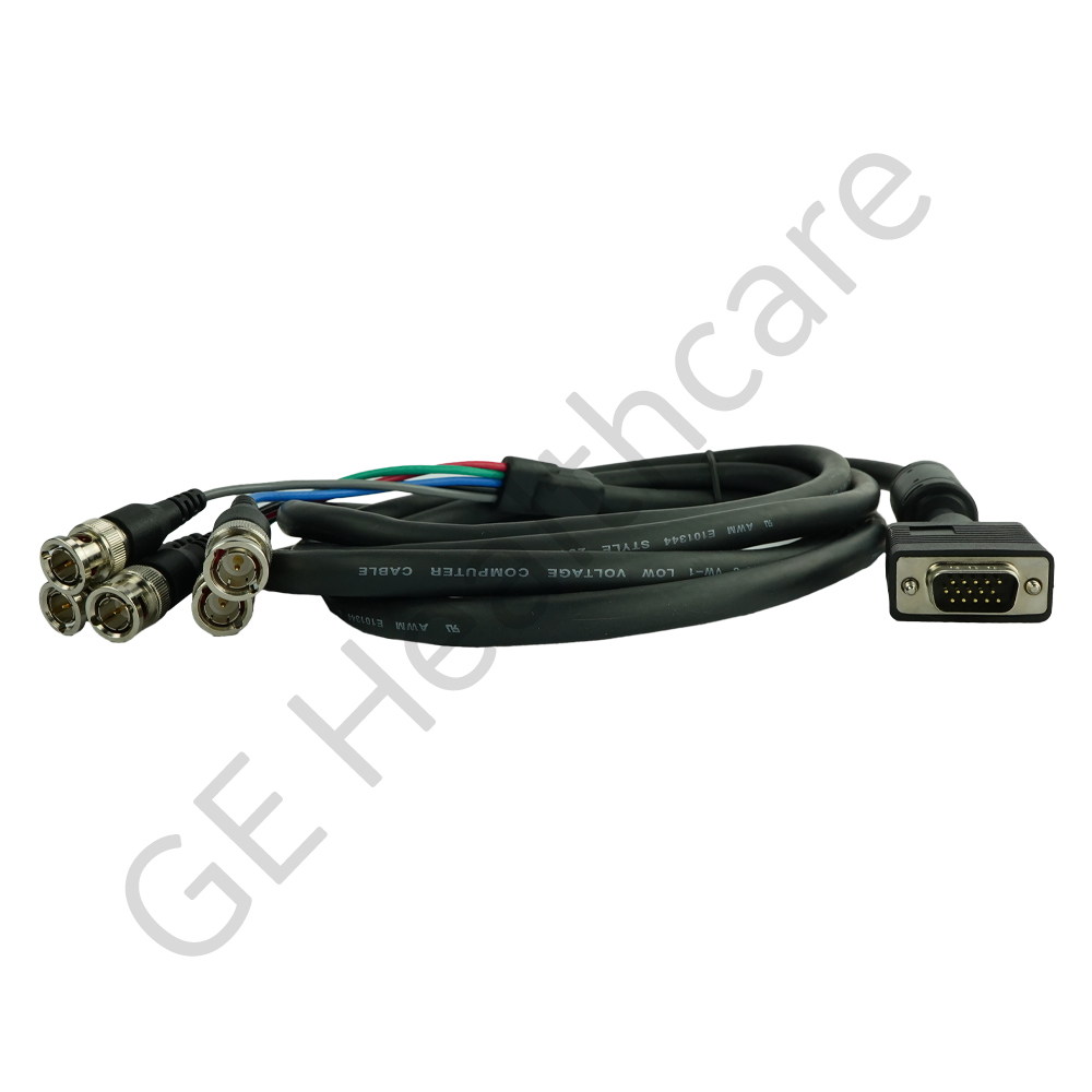 25m VGA to BNC Connector Video Cable