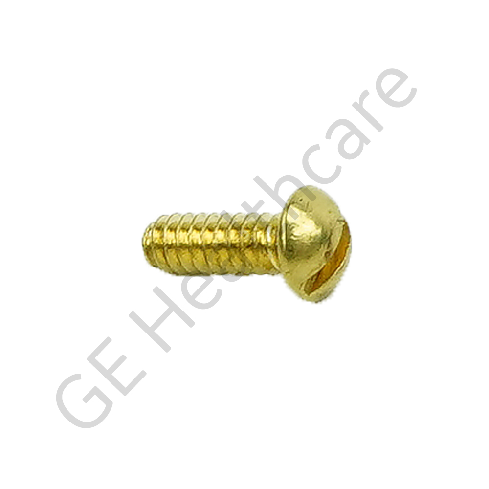 Brass Slotted Round Head Screw 6 32 x 0.375 N33P13006