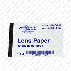 4 X 6 Lens Paper 50 Sheets/Folder 12 Folders/Package
