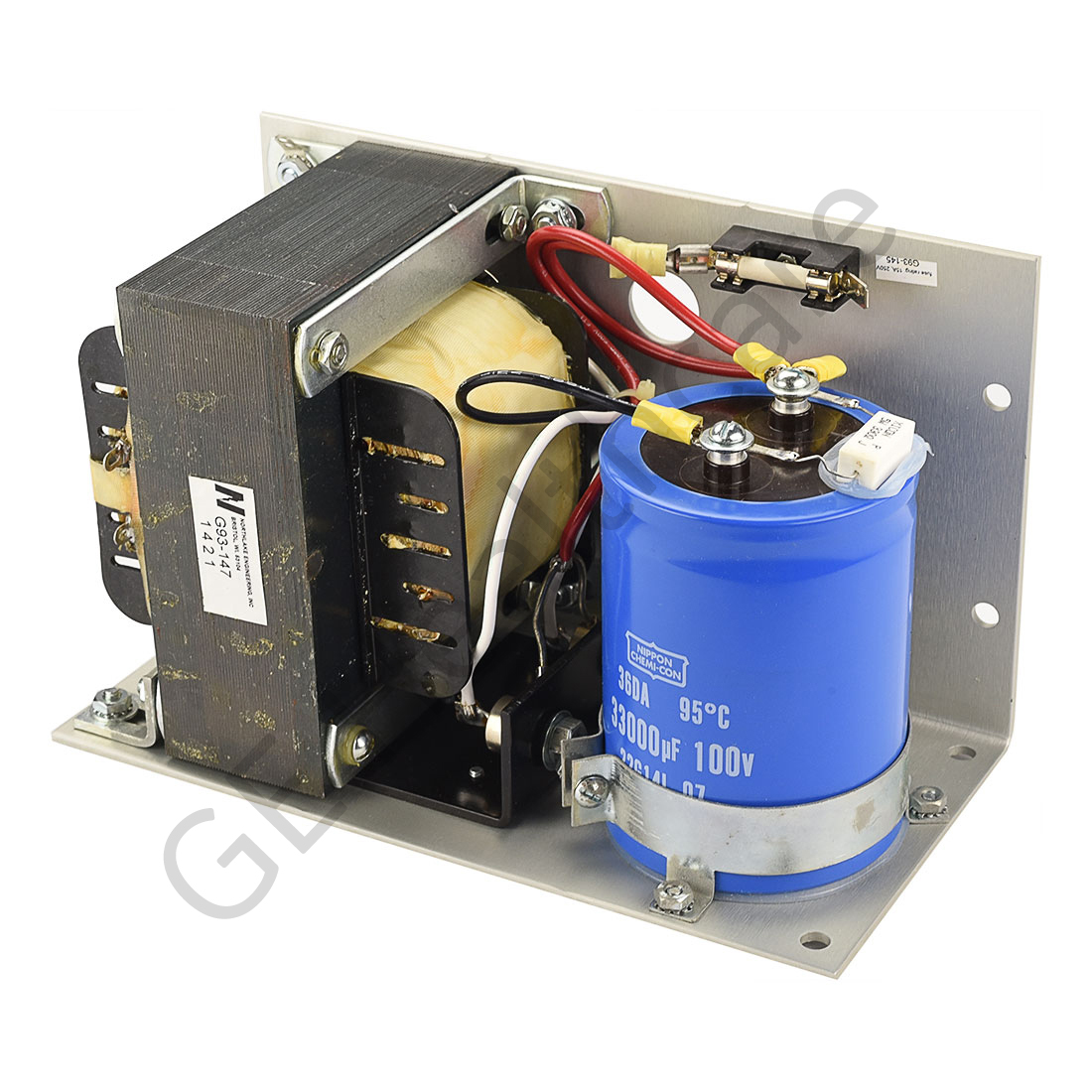 Unregulated Filament Power Supply 120VAC Input 38V 15A Output
