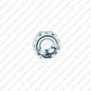 Nut M4 x 0.7 Hex with Lock Washer Zinc Plated