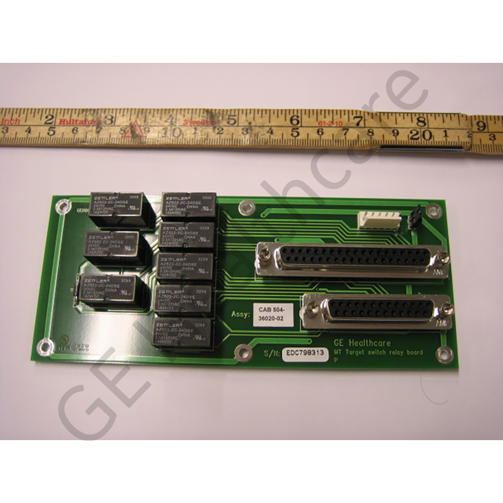 Single Plane (SP) MT Target Switch Relay Board Single Plane (SP) MT Target Switch Relay Board