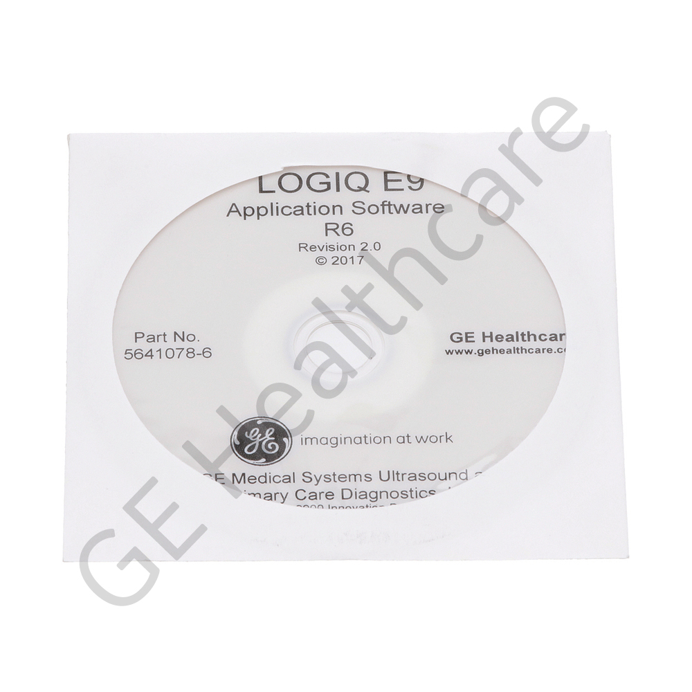 LOGIQ E9 Application Software Version R6 Revision 2.0 LOGIQ E9 Application Software Version R6 Revision 2.0
