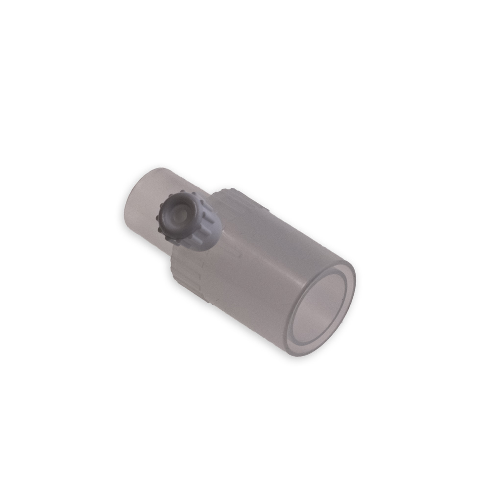 Airway Straight T-Adapter Disposable pkg of 100 pcs Airway Straight T-Adapter Disposable pkg of 100 pcs