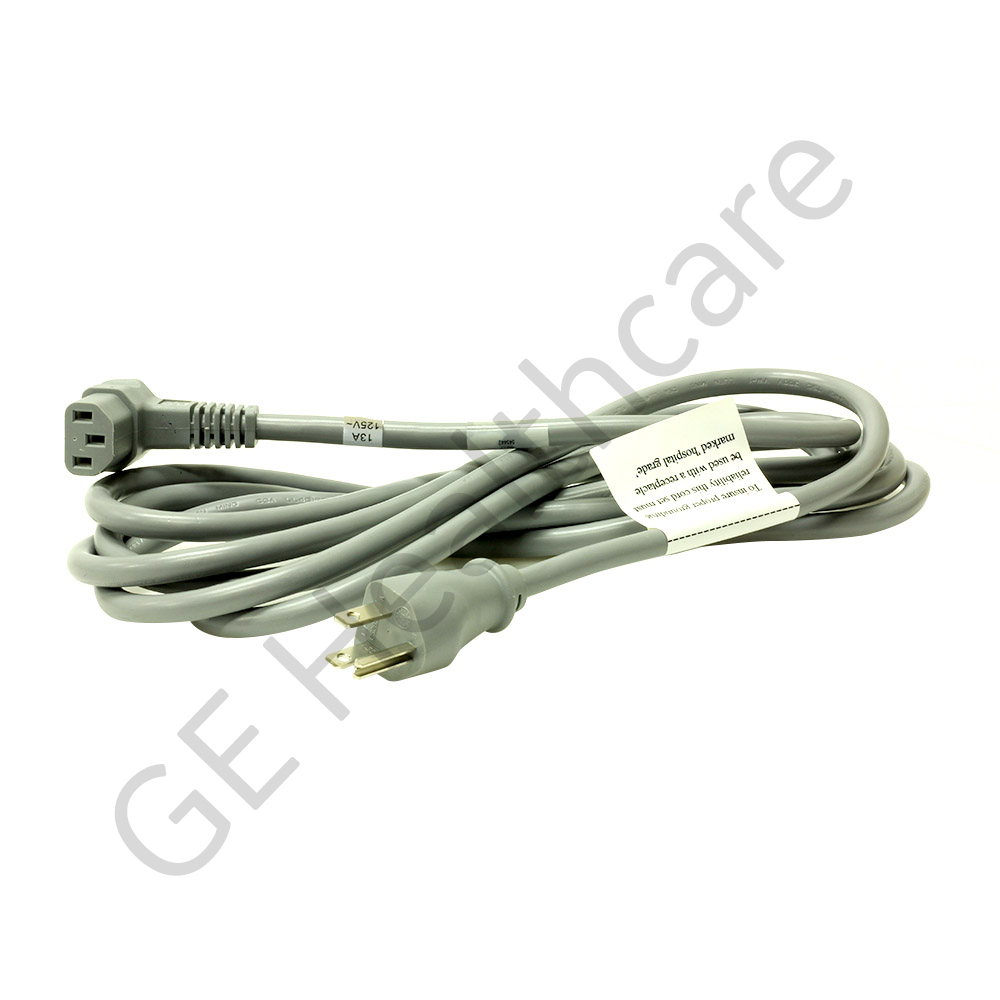 Power Supply Cord 125V 12ft RA TO5