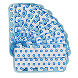 ECG Tab Electrode LG Hydrogel Adhesive,28.575mm x 36.525mm /1.125" x 1.438"4000 Electrodes/Case ECG Tab Electrode LG Hydrogel Adhesive,28.575mm x 36.525mm /1.125" x 1.438"4000 Electrodes/Case