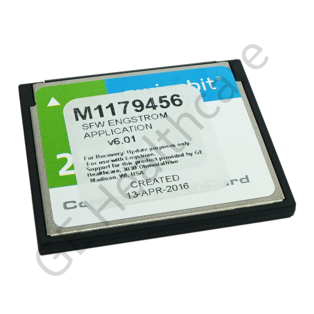 Software Engstrom Service Card with APPL Software Rev 6.01 Software Engstrom Service Card with APPL Software Rev 6.01