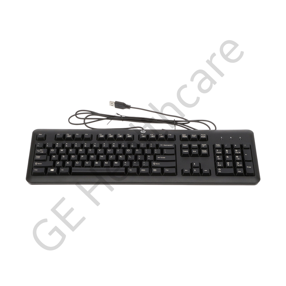 HP USB Keyboard English with DPX Series Warning Label HP USB Keyboard English with DPX Series Warning Label