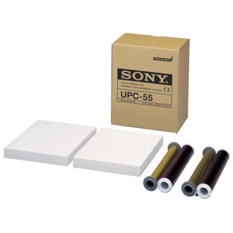Sony UPC-55  A5 Color Ink and Paper  (200 Sheets per pack with two ribbons)